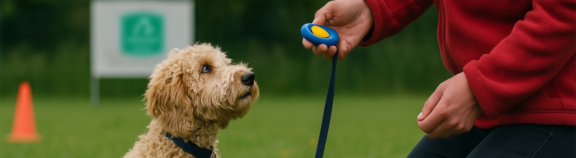 Puppycursus Clickertraining header